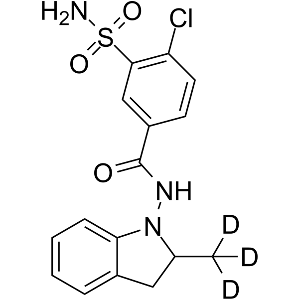 (rac)-Indapamide-d3 (indapamide d3) 1217052-38-4